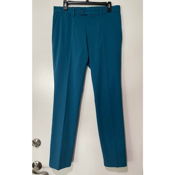 J. Lindeberg Vent Golf Pants Moroccan Blue Size 30x32 NWT Lightweight Quick Dry - Picture 1 of 12